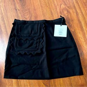 New with Tags size small women’s Victoria Beckham black skirt